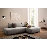 Home Affaire Eckcouch Cord 2-Sitzer Grau