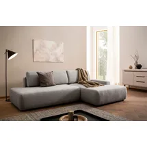 Home Affaire Eckcouch Cord 2-Sitzer Grau