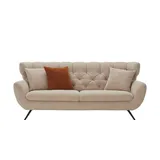 jette home Sofa Caldara ¦ orange ¦ Maße (cm): B: 225 H: 94 T: 95.0