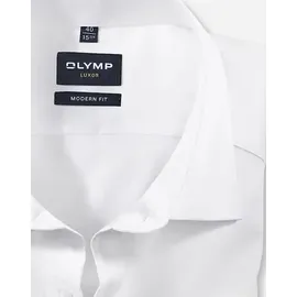 Olymp Businesshemd Modern Fit Weiß 43