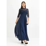 bonprix Maxikleid Blau 42