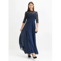 bonprix Maxikleid Blau 42