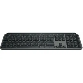 Logitech MX Keys S - Tastatur - RF Wireless + Bluetooth - Scherenschalter - QWERTZ - LED - Graphit