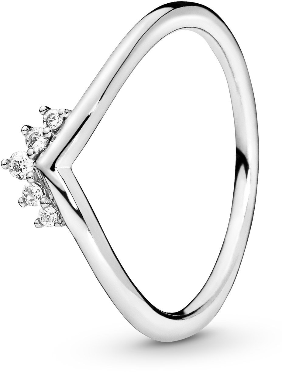 Pandora 198282CZ Ring für Frauen Tiara Wishbone, 58/18,5