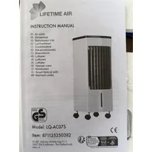 Lifetime Air Luftkühler 871125250382 weiß B/H/T: ca. 24x53x22 cm -