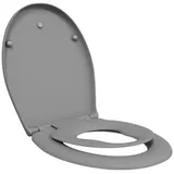 vidaXL Familien-Toilettensitz mit Kindersitz Quick Release Duroplast
