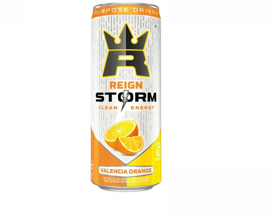 Reign Storm Energy Valencia Orange 355ml