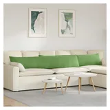 vidaXL Kissenbezug Sofakissen 200 x 40 cm Hellgrün