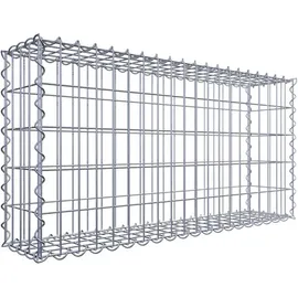 Gabiona Gabione 100 x 50 x 20 cm (L x H x T), Maschenweite 5 cm cm Spirale