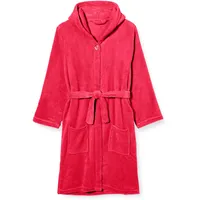 Playshoes Fleece-Bademantel uni in pink, 158/164
