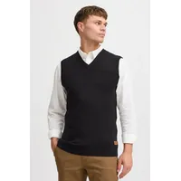 Blend Pullunder BHLarsson Stilvoller Pullunder mit V-Ausschnitt schwarz XXL