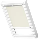 VELUX Verdunkelungsrollo DSL FK06 1085KWL mit Schiene Beige-Weiß