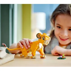 LEGO Disney Classic 43243 Simba, das Löwenjunge des Königs
