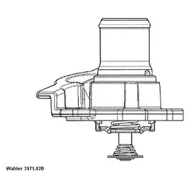 Wahler Thermostat, Kühlmittel
