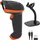 Tera Barcode Scanner 1D 2D QR Kabellos 2,4 GHz USB 2,0 Handscanner Ständer D5100