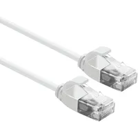 Roline UTP DataCenter Patchkabel Kat.6A (Class EA), LSOH, slim, weiß, 5 m