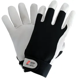 AS Arbeitsschutz Nitras Dexter 1- Mechanikerhandschuhe, grau | schwarz 7