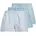 Milano Boxershorts Chambray Blue Chambray Striped Skyway Checks M