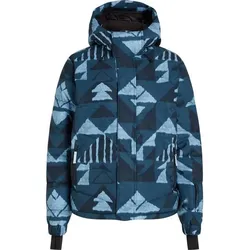 ONEILL Damen Jacke Z.E.N. PUFFER HYBRID JACKET, Blue Triangle Ikat, L