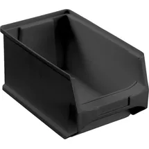 Allit Sichtlagerkasten ProfiPlus GripBox 3, ESD, schwarz - Schwarz