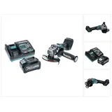 Makita GA 005 GM1 Akku Winkelschleifer 40 V max. 125 mm Brushless XGT + 1x Akku 4,0 Ah + Ladegerät
