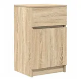 vidaXL Nachttisch Sonoma-Eiche 39x35x65 cm Holzwerkstoff