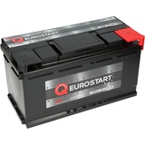 PKW Autobatterie 12 Volt 92Ah Eurostart SMF Starterbatterie ersetzt 88 90 100 Ah