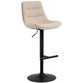 AC Design Barhocker Adisa Stoff beige 2er Set