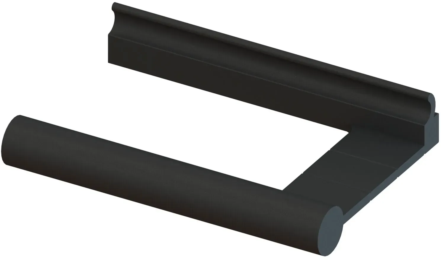 L&S L&S Sign Papierrollenhalter 337 mm schwarz