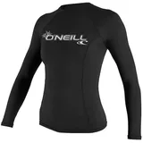 O'Neill Damen Women's Basic Skins UV-Shirt Sun Shirt Rash Vest Long Sleeve, Black, XXL