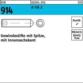 F. REYHER Nchfg. GmbH & Co. KG Gewindestift DIN 914 M10 x 40 50 Stück