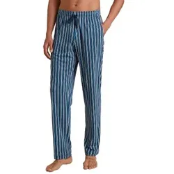 Calida Remix Sleep Leisure Long Pants Blau Muster Small Herren