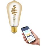 EGLO Connect LED Leuchtmittel-Z ST64 Edisonform E27 5,5 W Smart connect Z