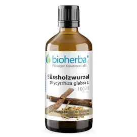 Bioherba Süssholzwurzel Glycyrrhiza glabra L. Tropfen 50 ml