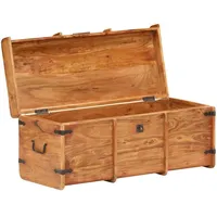VidaXL Holztruhe 90x40x40 cm Massivholz