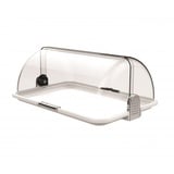 Biesse Buffet Vitrine Groß, plastik, Silber, dim: 46.5x31.5x19.5 cm