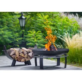 Cook King Feuerschale VIKING Ø 100 cm Schwarz