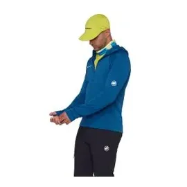 Mammut Taiss ML Hooded herren Fleecejacke-Blau-S