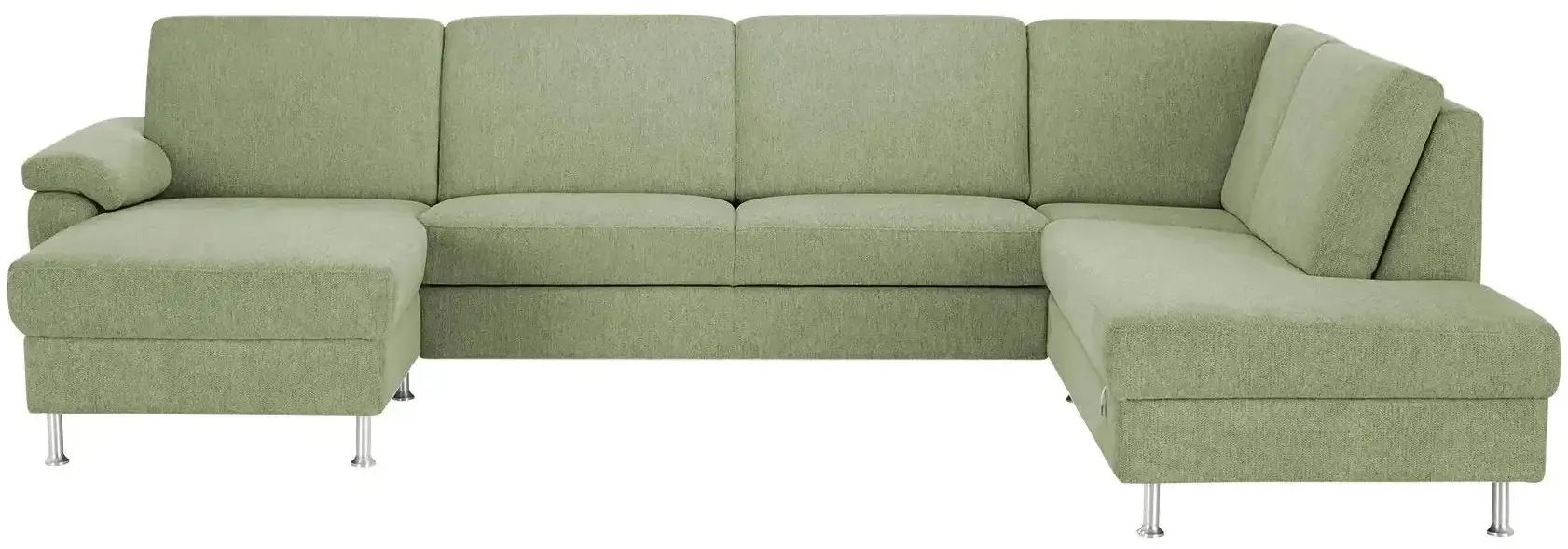 Diva Wohnlandschaft  Diva ¦ grün ¦ Maße (cm): B: 330 H: 90 T: 210.0