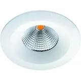 Sg Sg, Wandleuchte + Deckenleuchte, Leuchten LED-Einbaustrahler 7W UNILED 2700K 610lm Konv 1LED Alu IP65 ws RF:hochglänzend (610 lm)