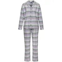 vivance dreams by lascana Pyjama kariert lila 36