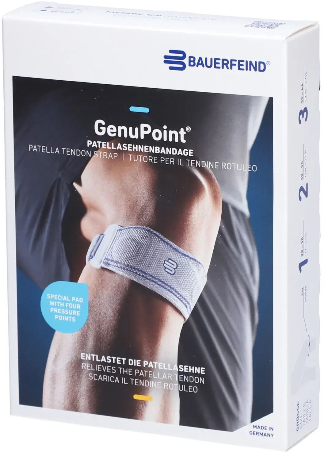 Bauerfeind GenuPoint® Patellasehnenbandage