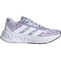 adidas Damen Questar 2 Bounce Running Shoes Sneaker, Silver Dawn/Cloud White/Bliss Lilac, 39 1/3 EU