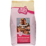 FunCakes Mix für Choco Biskuitkuchen: Einfach zu verwenden, wunderbar leichter Schokoladenkuchen, perfekt für die Kuchendekoration, Konditorqualität, Schokoladenkuchenbasis, Halal., 4 kg