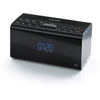 Thomson (Cr50dab) LCD-Display, Sleep-, Snooze- und Nap-Funktionen.