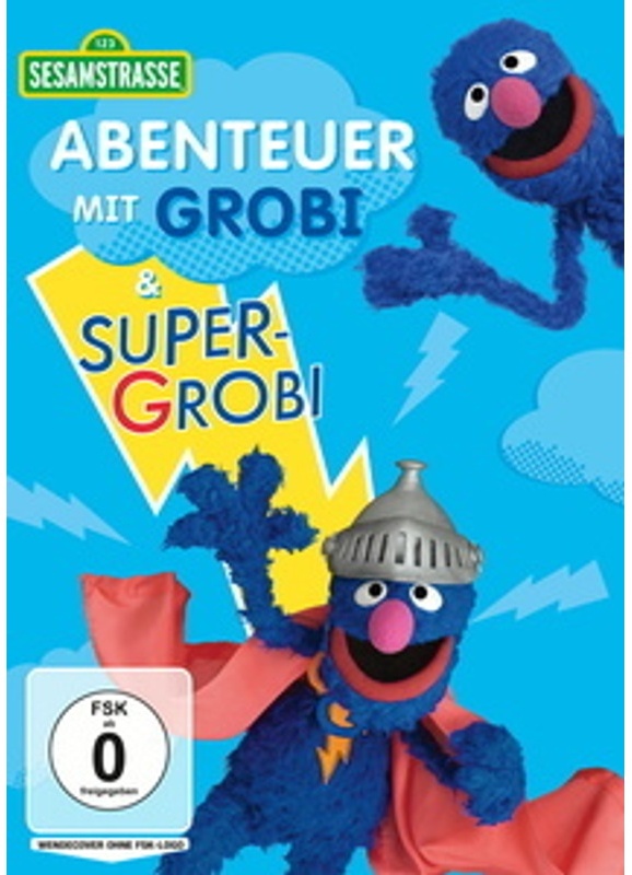 Sesamstraße - Abenteuer Mit Grobi & Super-Grobi (DVD)