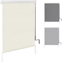 Woltu Senkrechtmarkise Balkonmarkise 140 x 240 cm beige