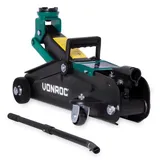 Vonroc - Wagenheber – Rangierwagenheber – 2 Tonnen – Max. 33 Cm. – Inkl. Langer Hubgriff