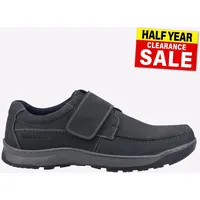 Hush Puppies Casper Schnürverschluss Leder Memory Foam Herren Schuhe Navy