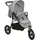 vidaXL Kinderwagen hellgrau